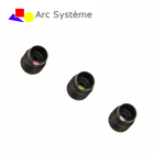 Arc Systeme - Peep Einsätze mit Linse 1,6 mm -2 Medium