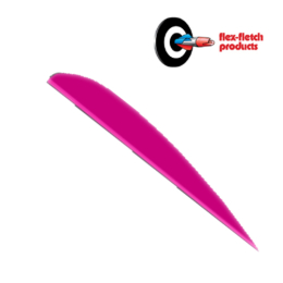 Flex Fletch - Vanes Parabolic 300 orange