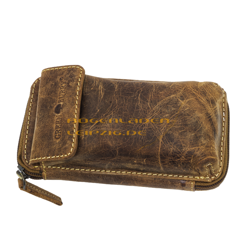 Harold's Country Gürteltasche II Aus Leder, 23 Cm – Dunkelbraun, Verstellbar, Auch Als Umhängetasche Nutzbar