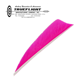 Trueflight Feathers - 3" Shield RW shadow black