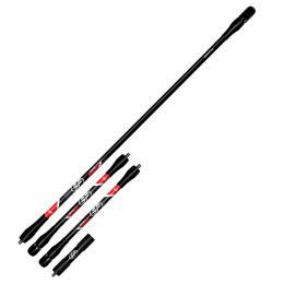 Sebastien Flute - Stabilisator SF Line 3K SMC 15 lang schwarz-rot 34"