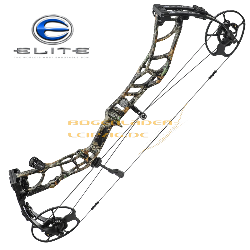 Arc Chasse Elite Archery Arc à Poulies Elite Archery Hunter 33 – 70 Livres, Main Droite, Alliage Aluminium, Noir, Neuf Sous Blister Arc A Poulie