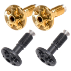 Kinetic - Tillerbolzen M12 aus gehärteten Stahl gold