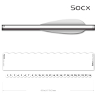 Socx - Wraps Max Regular Color 8 mm weiß