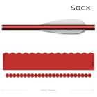 Socx - Wraps Max Regular Color 8 mm rot