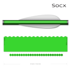Socx - Wraps Max Flour Color 8 mm fl. grün