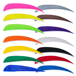 Buck Trail - 4" Parabolic Federn RW weiß