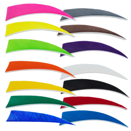 Buck Trail - 4" Shield Federn RW grün