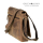 GREENBURRY - Umhängetasche Leder 35x27cm "Vintage" antikbraun