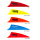 Bohning - Vane X3 1.75" neon rot