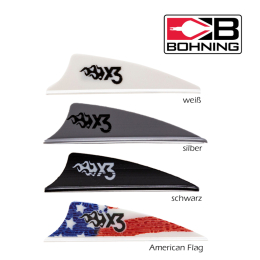 Bohning - Vane X3 1.75" weiß