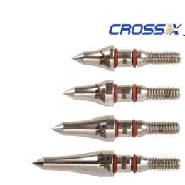CrossX - Schraubspitze Pro Inox Feld 100grain