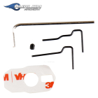 Avalon - Pfeilauflage Tec magnetisch schwarz