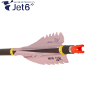Jet6 Archery Vanes - Jet6 Vanes SHARK 4" 50 Stück RH rot