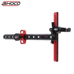 Shocq - Visier Align Aluminium RH rot 6"