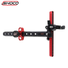 Shocq - Visier Align Aluminium RH rot 6"