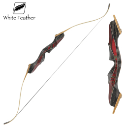 White Feather - Jagdbogen Gallina 64" (Take Down) LH-25 lbs-orange