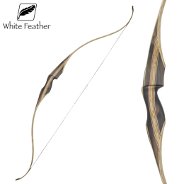 White Feather - Jagdbogen Cardinal Clear 60"