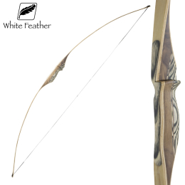 White Feather - Langbogen Shearwater Clear 62" RH-30lbs