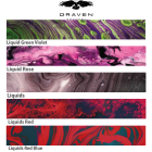 Draven Archery - Wraps Modern L-S L Liquid Green Violet