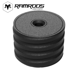 RamRods - Dämpfergewicht Tungsten 4oz 5/16"-24 Silber
