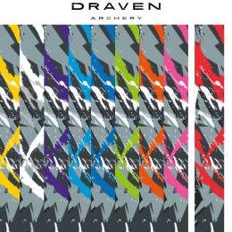 Draven Archery - Wraps Modern S-Z S Splatter White