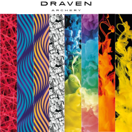 Draven Archery - Wraps Modern S-Z S Wavy Orange
