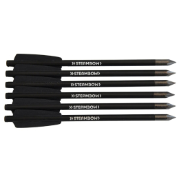 Steambow - Stinger Schwere Carbon Bodkinpfeile 6 Stk