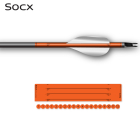 Socx - Wraps for Spin Wing on Easton X10 Solid Fluor    rot