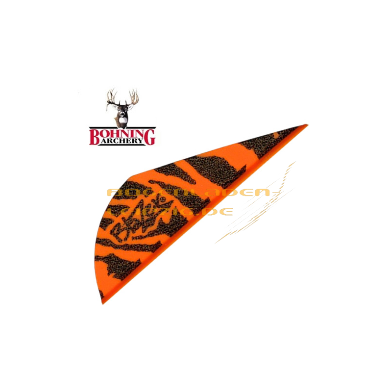 Bohning Blazer Vanes Tiger 2" white, 0,48